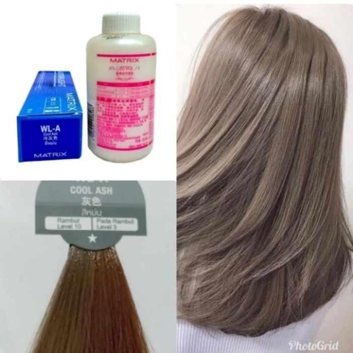 matrix wonder light cool ash cat pewarna rambut matrix WL-A cool ash