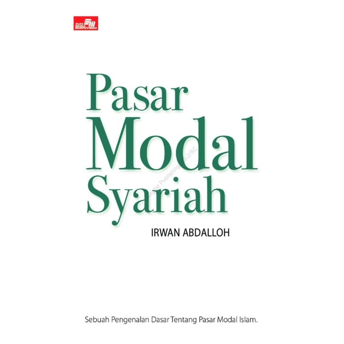 

Pasar Modal Syariah - Irwan Abdalloh - Elex Media