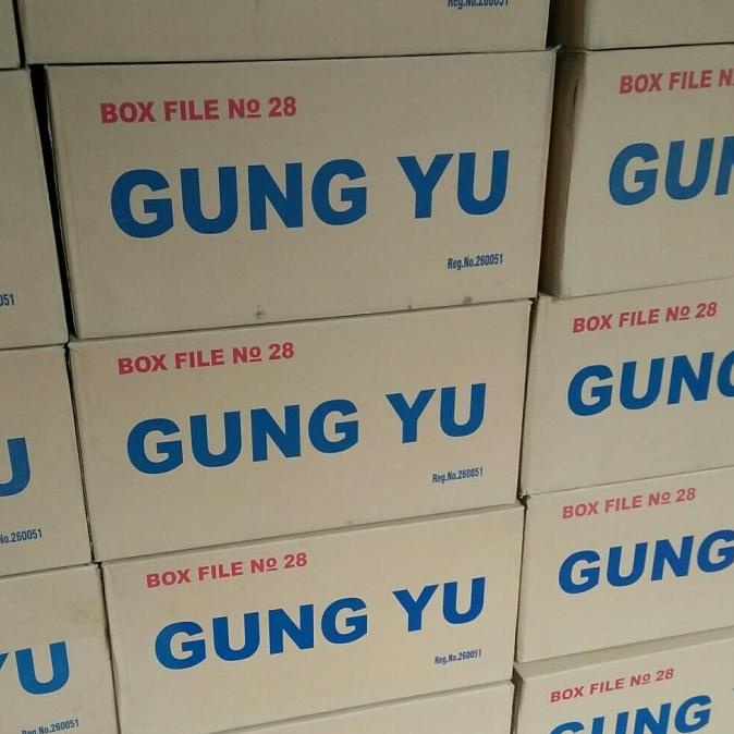 

gung yu box file no 28 isi 12 pcs