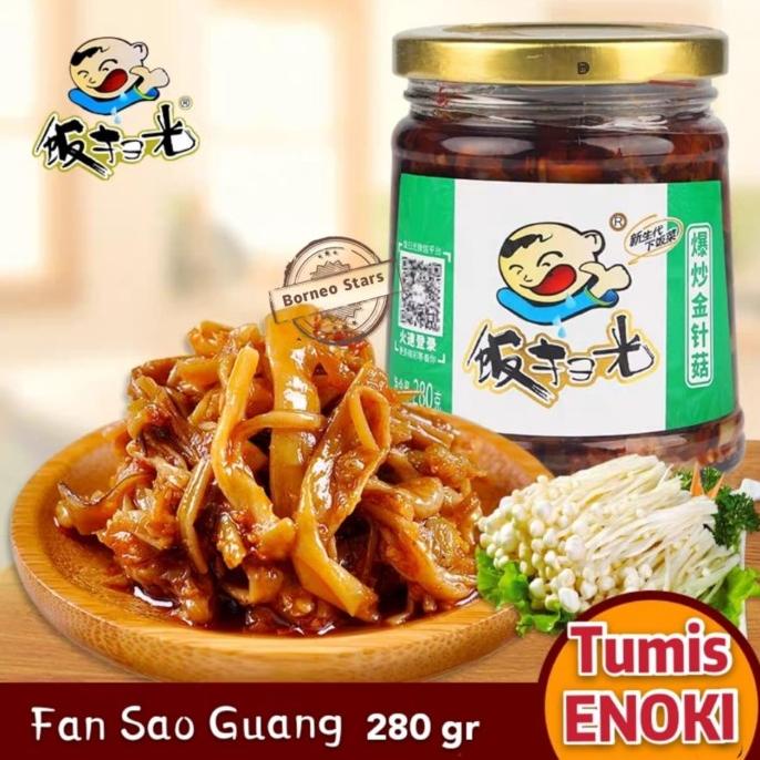 

FanSaoGuang Tumis Enoki 280gr/Botol