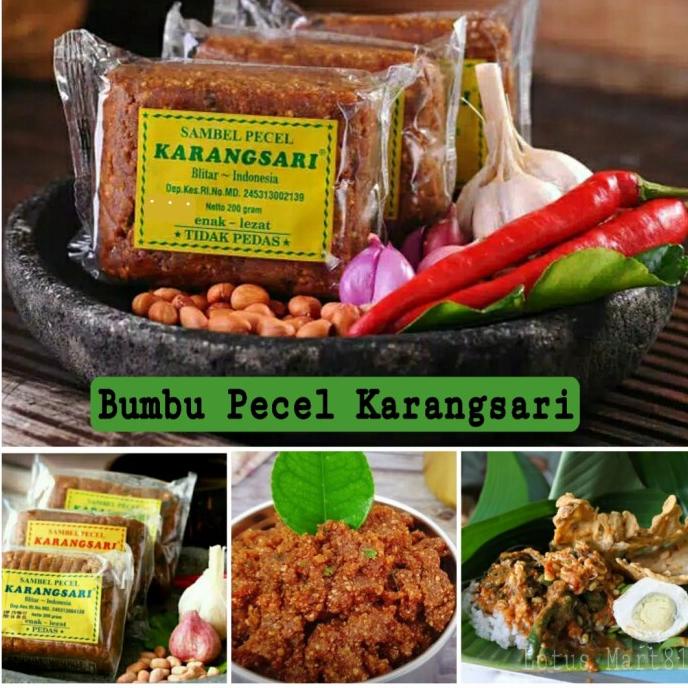 

yang dicari] BUMBU SAMBAL SAMBEL PECEL / BUMBU PECEL KARANGSARI KARANG SARI - 200GR