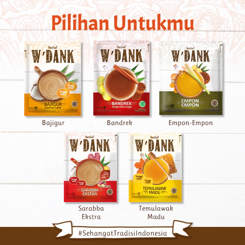 

W'Dank Bajigur 4 sachet