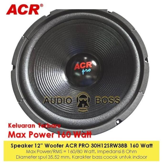 Speaker 12 inch Woofer ACR PRO 500 Watt / Speaker Woofer 12" ACR PRO