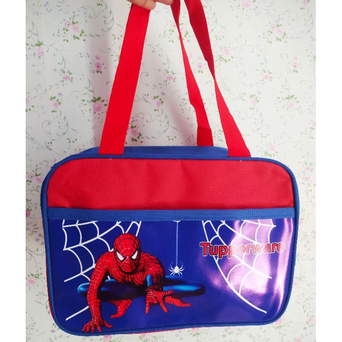 tas bekal Spiderman anak Tupperware