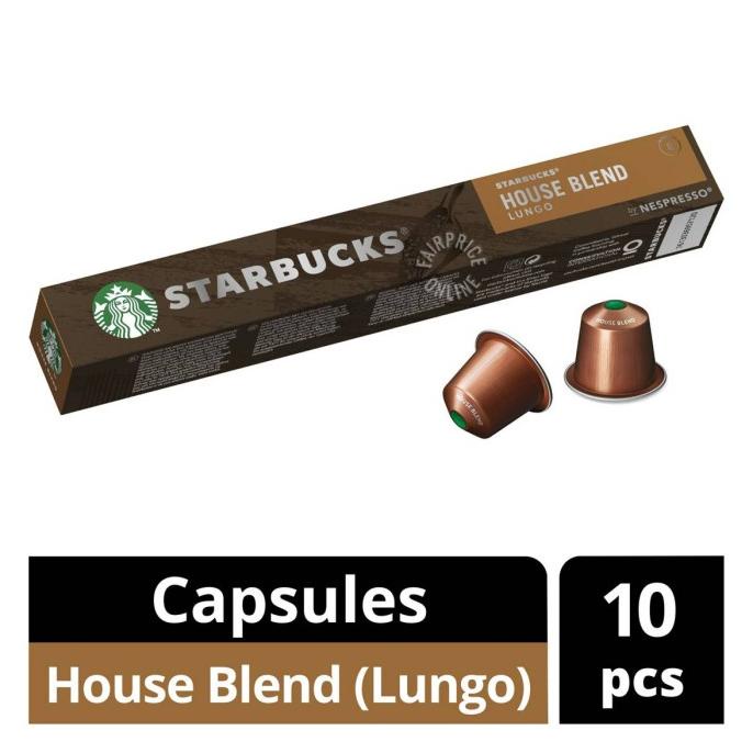 

:::::::] Starbucks Nespresso Coffee Capsules - House Blend (Lungo)