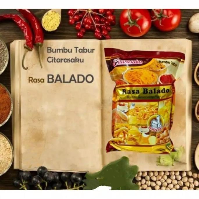 

\\\\\] Bumbu Tabur Citarasaku Rasa Sambal Balado (1 Kg)