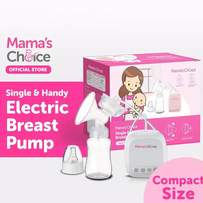 Mama's Choice Single & Handy Electric Breast Pump - Pompa ASI
