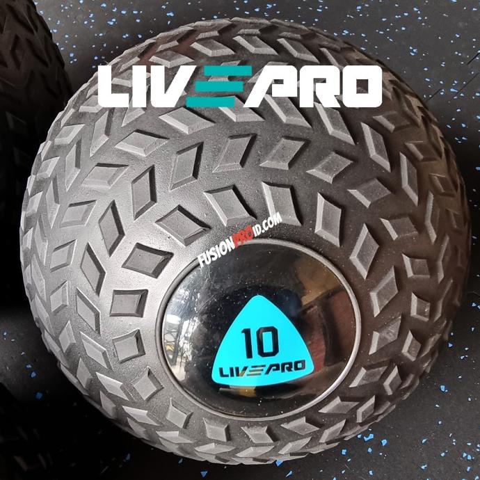 Slam Ball 10kg Bola Gym Medicine Ball Fitness Heavy Duty Livepro