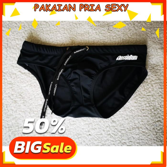 HIGHT QUALITY CELANA RENANG AUSSIEBUM, CELANA RENANG BIKINI BRIEF PRIA 