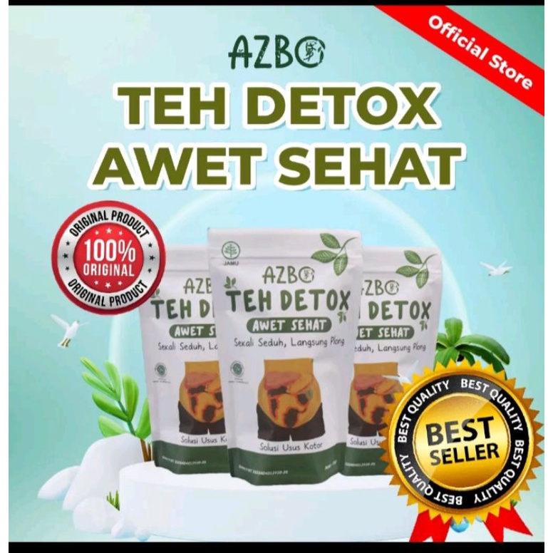 Azbo Teh Detox Pembersih Usus