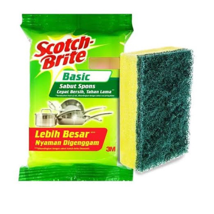 ➻➶✱✼ SABUT SPONS BASIC SCOTCH BRITE
