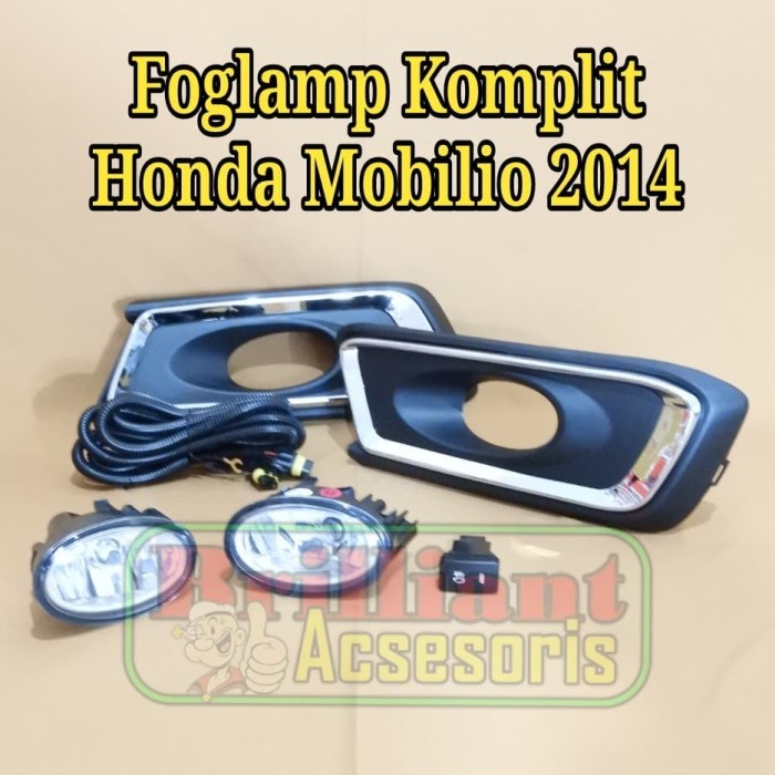 FOGLAMP / LAMPU BEMPER KOMPLIT - MOBILIO 2014 TOP