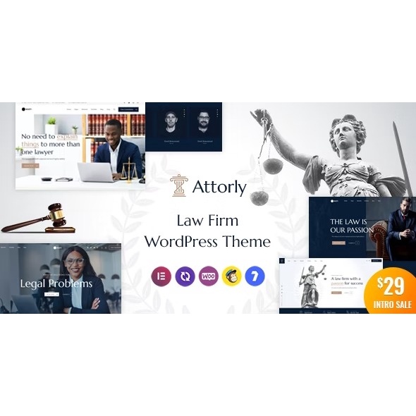 Attorly – Law Firm WordPress Theme 2.2
