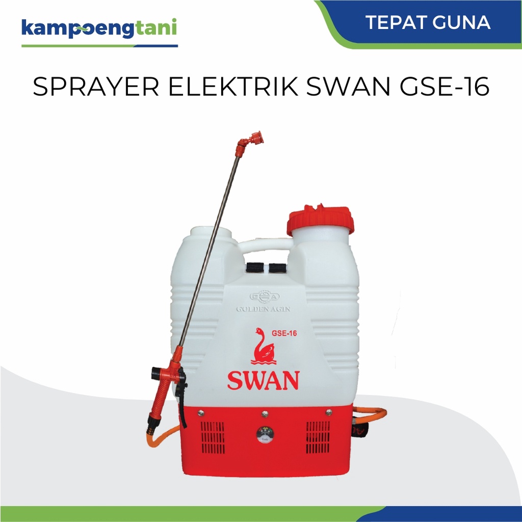 Sprayer Elektrik Swan GSE-16 16 Liter Alat Semprot Hama Tanaman