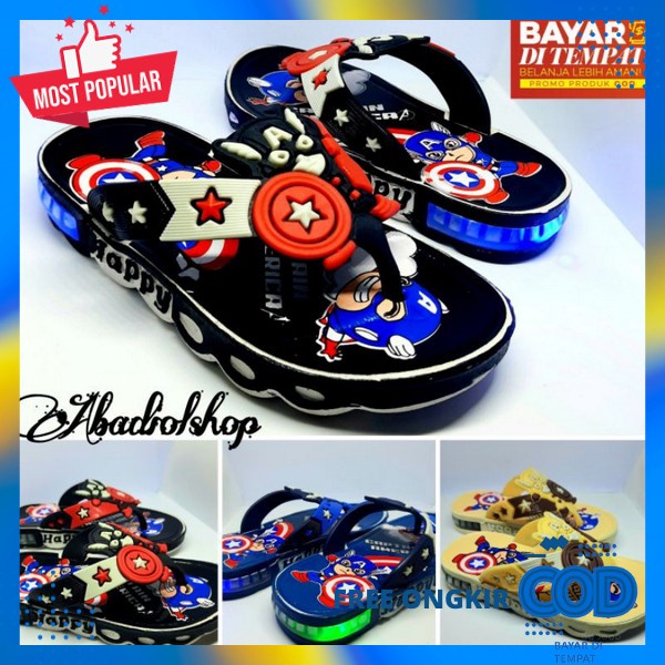 Srandal Anak Cwok New Model Sandal Sendal Anti Licin Ansk Cowok Kids Laki2 Murah Sendal Ansk Laki 1 