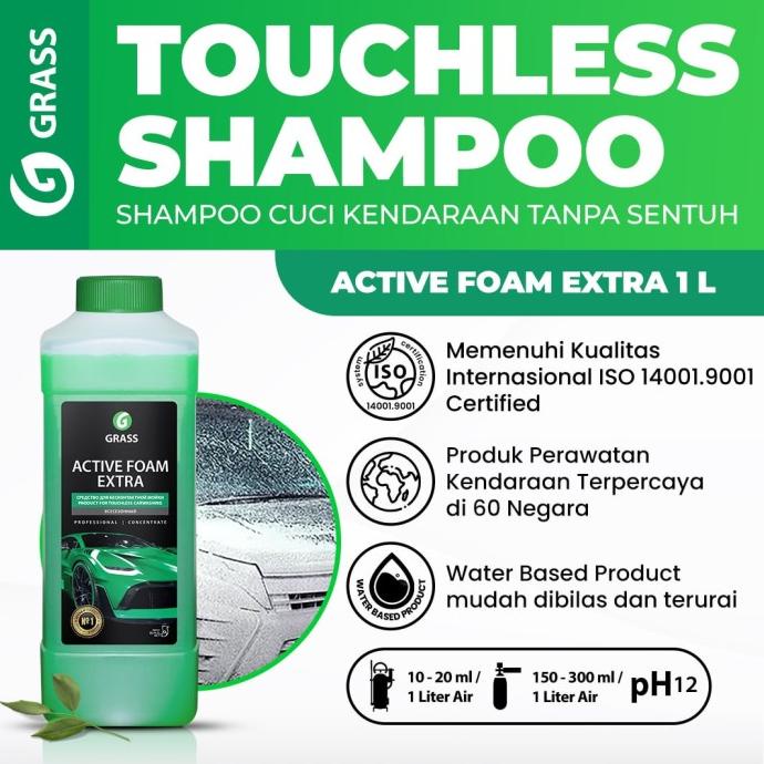 GRASS ACTIVE FOAM EXTRA Touchless Shampoo 1 Liter