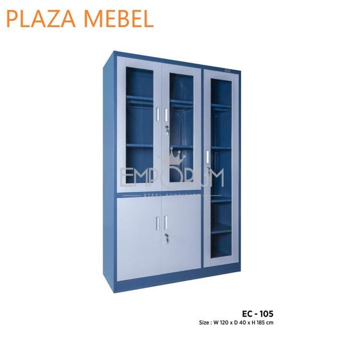 

best produk] Lemari Arsip Besi 3 Pintu BESAR / JUMBO Emporium EC105 (5 Pintu)