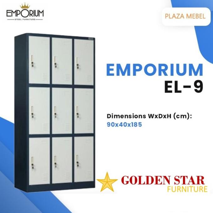 

!!!!!!] Lemari Loker Locker Cabinet Besi Emporium 9 Pintu