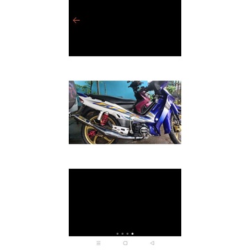 knalpot fizr standar racing rcb krum