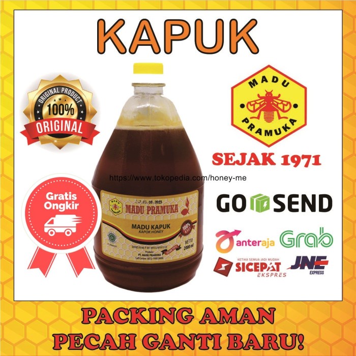 

Laris Madu Pramuka Kapuk 2 Liter Madu Asli Murni