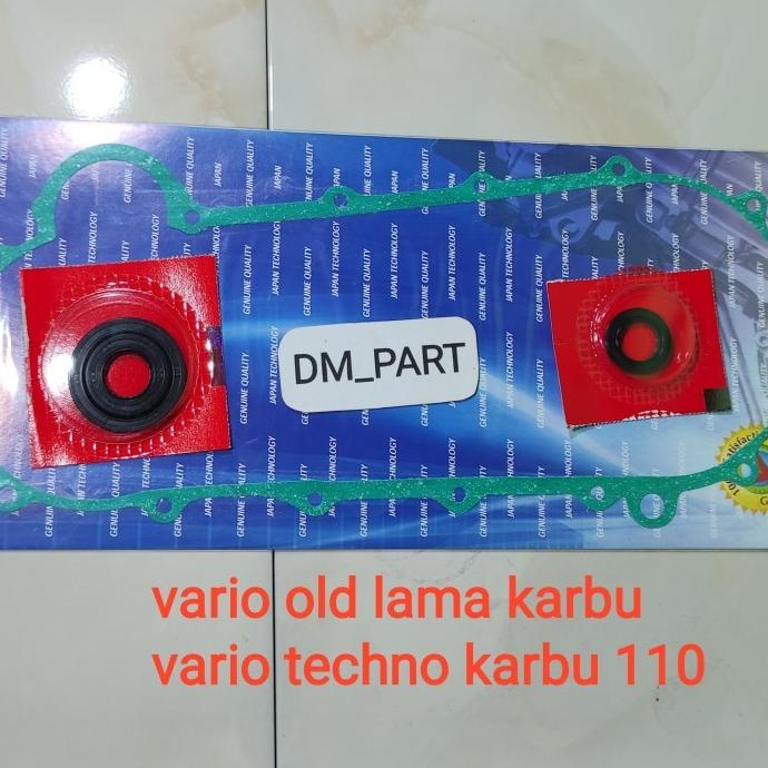 Baru Paking Packing Gasket Seal Bak Cvt Vario Old Lama Techno 110 Karbu Terbatas