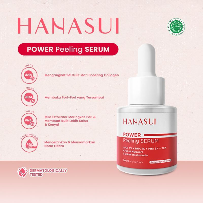 Hanasui serum peeling