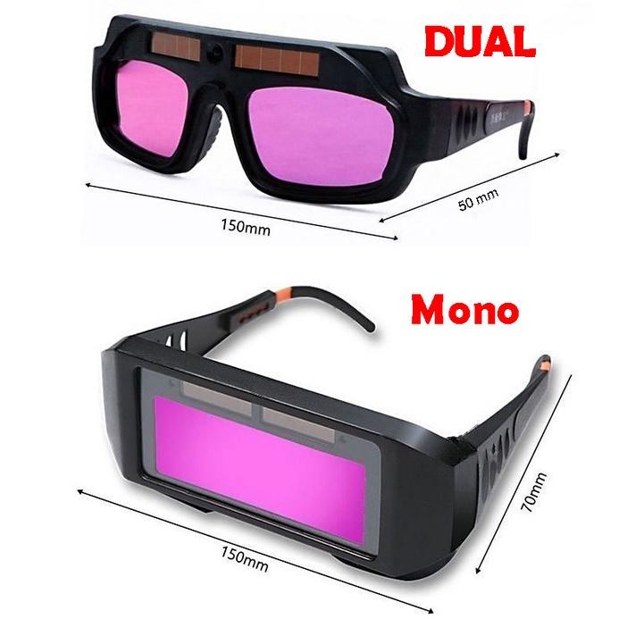 Promo Auto Kacamata Las Otomatis Welding Glasses Auto Gelap Anti Silau Solar Original Quality Bisa C