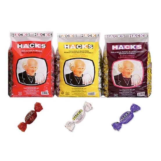

Permen Hacks Blackcurrant Original Hack 1.5 Kg