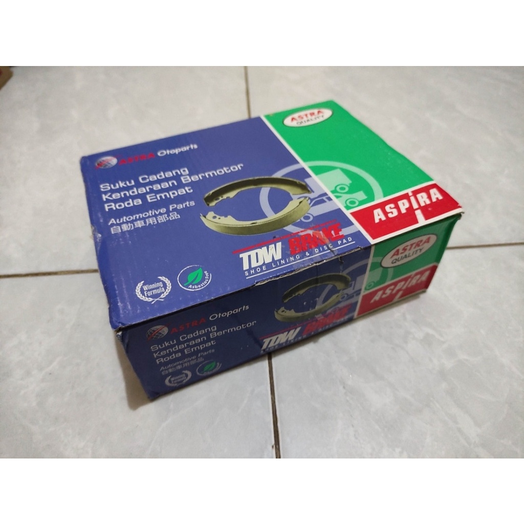 Kampas Rem Belakang Rush Terios TDW Harga 1 Set (220923)