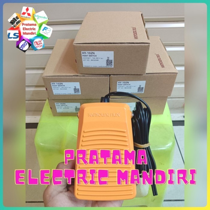 Bestseller Hanyoung Nux Foot Switch Hy-102 New 10A Hy-102N Hy102 Hy102N