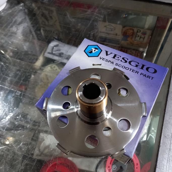 :::::::] Backplate Dudukan Kopling 6 Vespa Super Sprint Vesgio