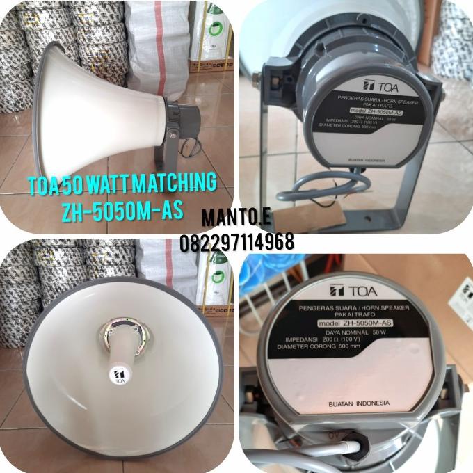 SPEAKER CORONG TOA 50 WATT ZH 652 T TOA MASJID MUSHOLLA