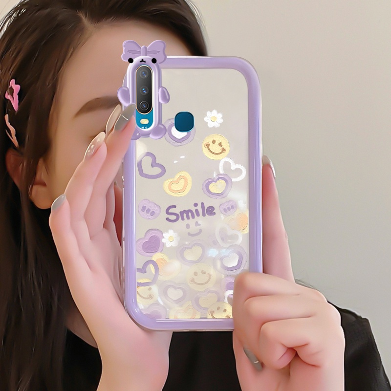 Casing Ponsel untuk VIVO Y12 Y15 Y17 Y12i Y3 Y3s 2020 Y11 2019 Y19 Y5s Case lukisan minyak pola waja