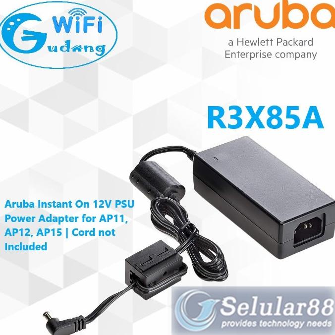 Hpe Aruba R3X85A Instant On 12V Psu Power Adapter For Ap11 Ap12 Ap15 Original