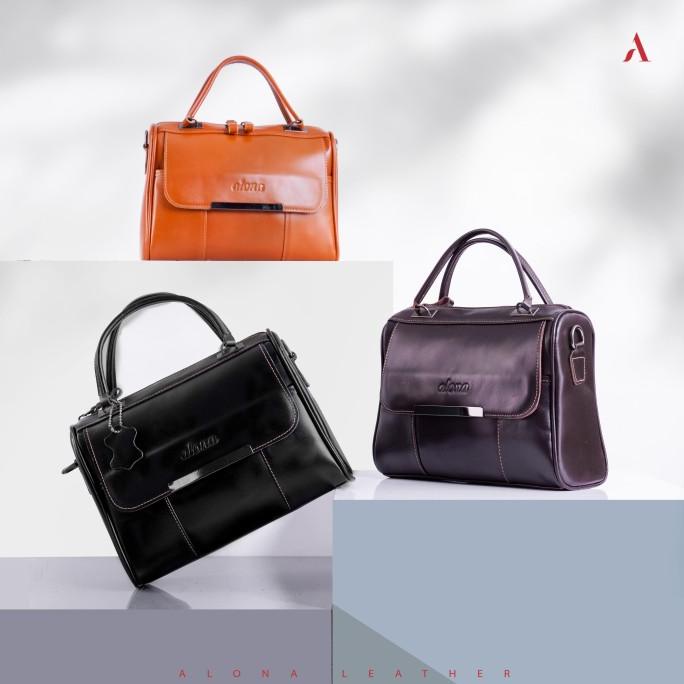 Alona Hestia Bag Tas Selempang Wanita Sling Bag Kulit Asli Premium
