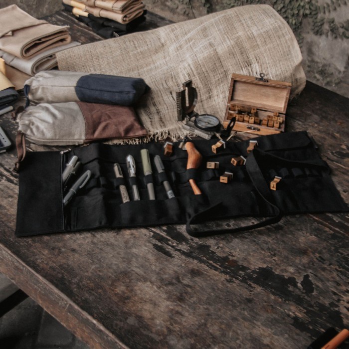 

Canvas Pencil Roll Case - Big Series