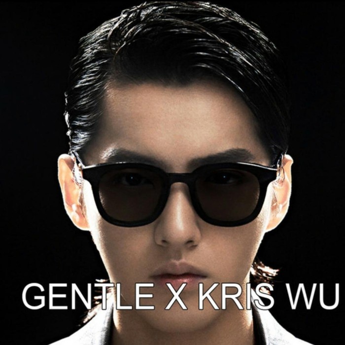 Greenwoods Sunglasses Kacamata Pria Wanita Gentle Monster Gm Kris Black Mewah