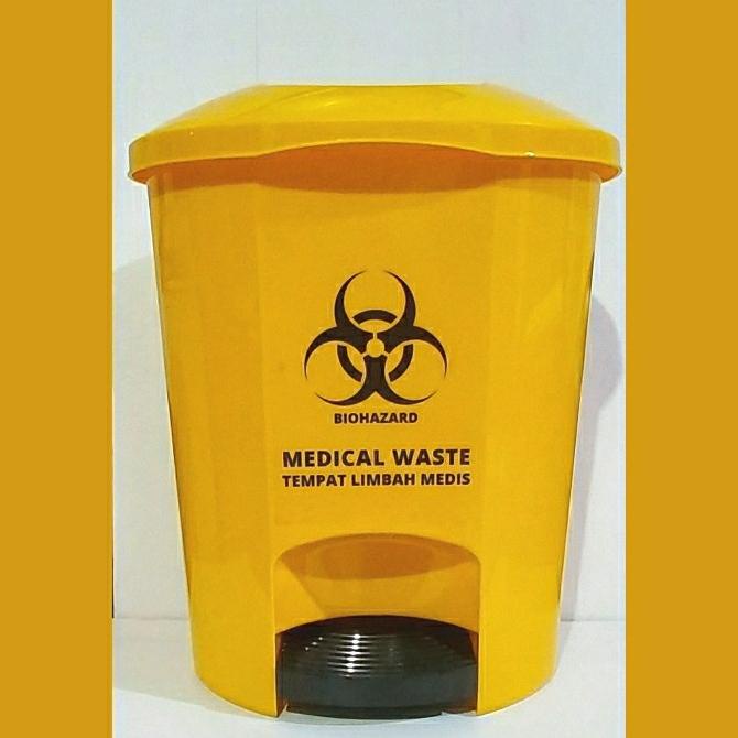 Tempat Sampah Kuning Limbah Medis 36 Liter