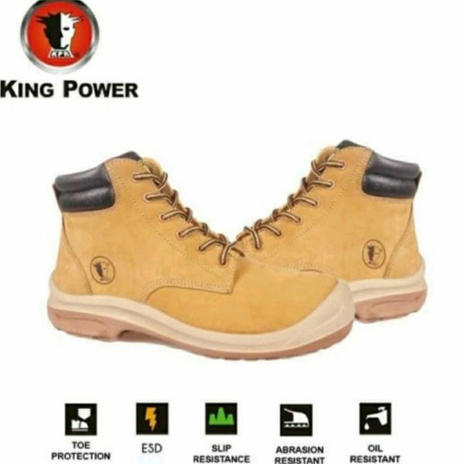 TERLARIS Sepatu safety king power L-222NB /sepatu safety shoes king power promo