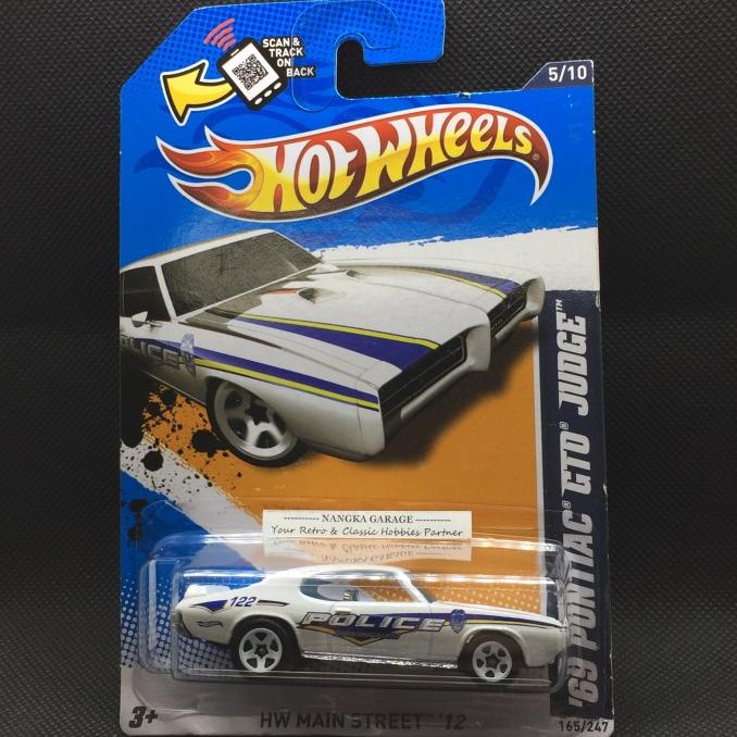 Hot Wheels 1969 Pontiac GTO Judge POLICE