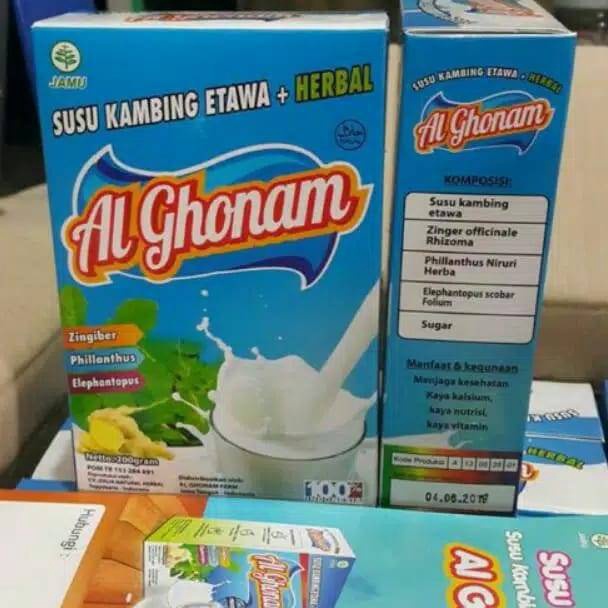 

MXXF0703 SUSU KAMBING ETAWA AL-GHONAM BUBUK 200 GR