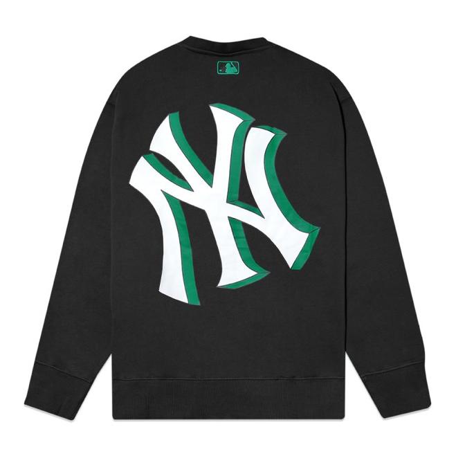 M7B NY Yankees Mega Logo Sweatshirt Black