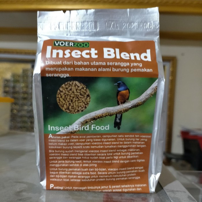 Insect Blend Voer burung murai Kacer cendet