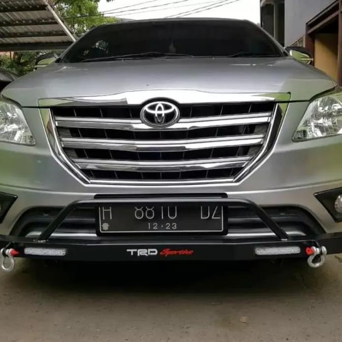 Tanduk Depan Besi + Towing Bar Toyota Kijang Innova 2012