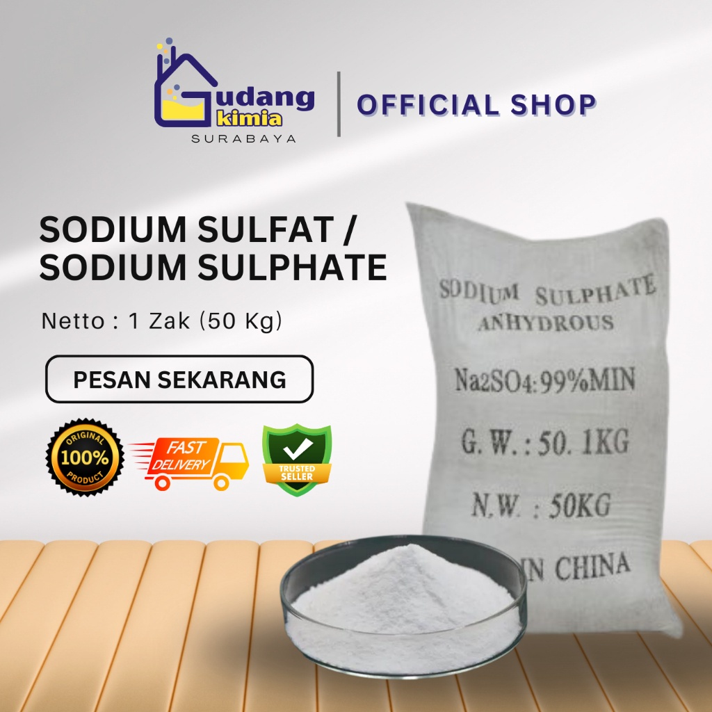 

Sodium Sulfat / Natrium Sulfat 50 Kg