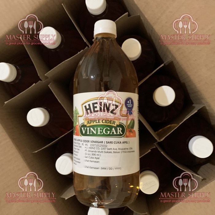 

HEINZ CIDER VINEGAR 896 ML / CUKA APEL / UKURAN 32 OZ