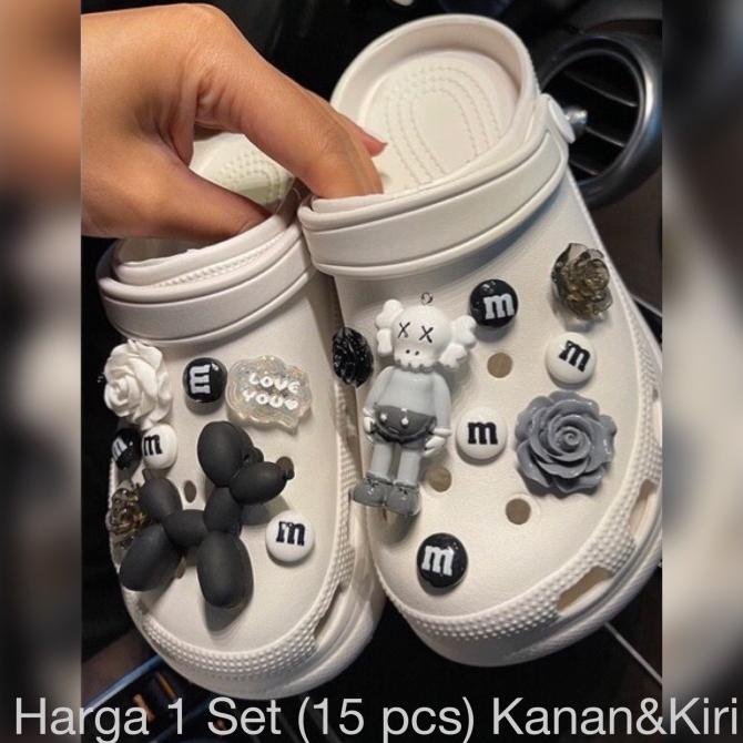 Jibbitz Kaws Set | Jibbitz Crocs Aksesoris Kaws