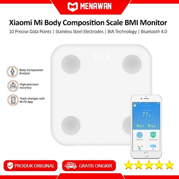 Xiaomi Mi Body Composition Smart Scale Fat Scale BMI Timbangan Badan