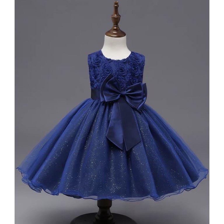 HARGA TERMURAH INCESSBABY Baju Pesta Ulang Tahun Gaun Anak Perempuan Import Korean Style Mewah 1 2 3