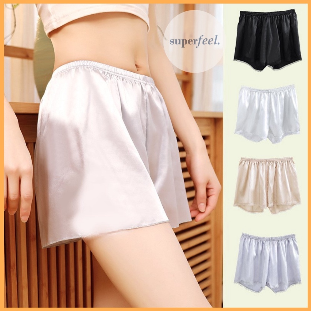 MURAH SFL CELANA PENDEK SATIN SEXY WANITA SANTAI RUMAH TIDUR PANTS HOT PANTS PEREMPUAN 184